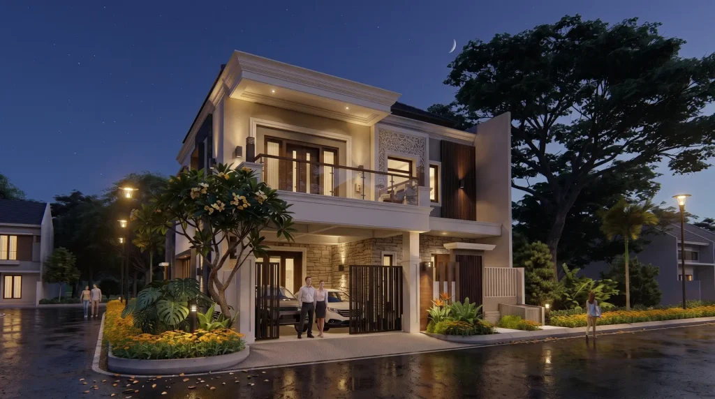 Renovasi rumah sudut dua lantai di Jatinegara, Jakarta Timur, desain RAW Arch Studio