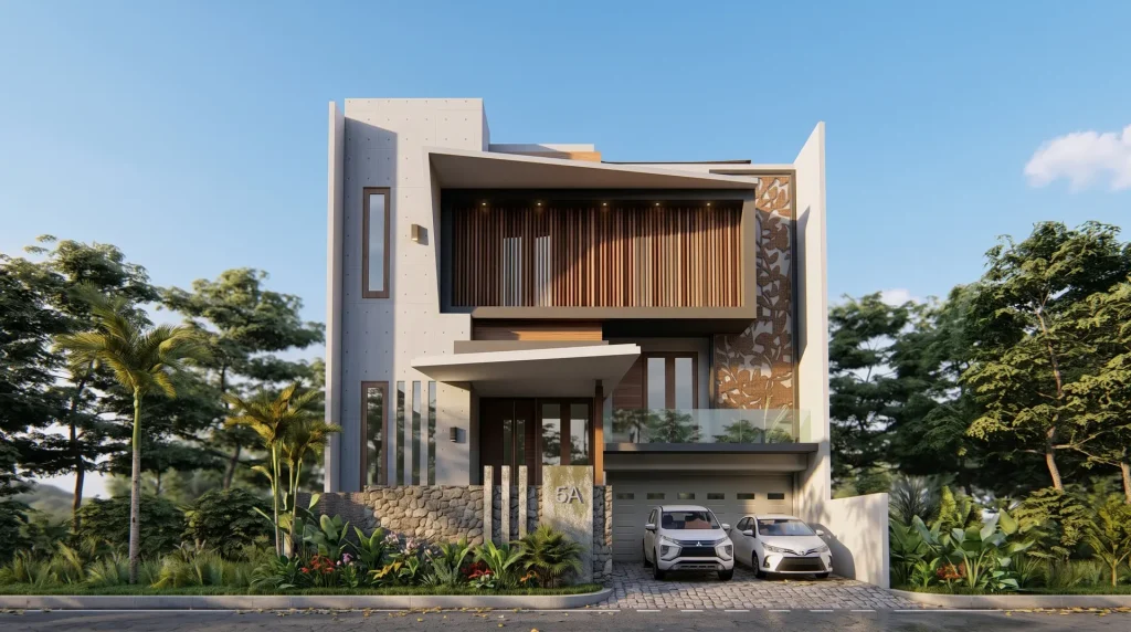 Rumah Bapak J*** di Pondok Gede – desain RAW Arch Studio
